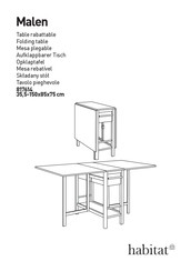 Habitat Malen 817614 Instrucciones De Montaje