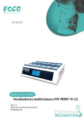 Esco Medical FIV MIRI II-12 Manual Del Usuario