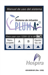 Hospira Plum A+ Manual De Uso