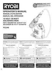 Ryobi PCL946 Manual Del Operador