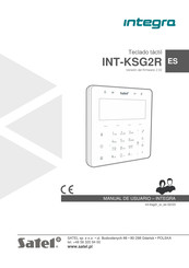 Satel INTEGRA INT-KSG2R Manual De Usuario