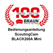 BRAUN Photo Technik ScoutingCam BLACK200A Mini Manual De Instrucciones