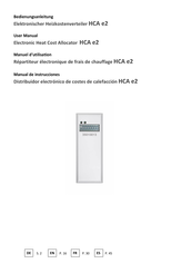 engelmann HCA e2 Manual De Instrucciones