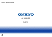 Onkyo TX-RZ70 Manual De Instrucciones