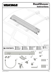 Yakima RoadShower Instrucciones