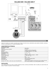 jcm-tech ROLL868 DMR Manual De Instrucciones