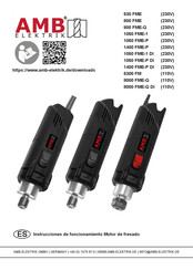 AMB 800 FME-Q Instrucciones De Funcionamiento