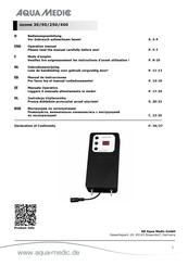 AquaMedic ozone 250 Manual De Instrucciones