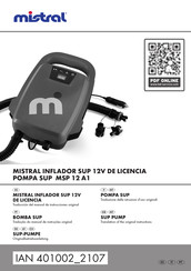 Mistral MSP 12 A1 Traducción Del Manual De Instrucciones Original