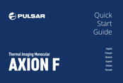 Pulsar AXION F Guia De Inicio Rapido