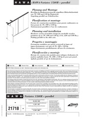 hawa Variotec 150/H Instrucciones De Montage