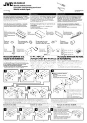 JVC EXAD KD-SHX851 Manual De Instalación/Conexion