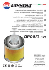 BM2 BIEMMEDUE CRYO BAT - 12V Manual De Instalación