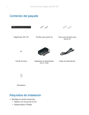 Ubiquiti EdgeRouter ER-12P Guia De Inicio Rapido