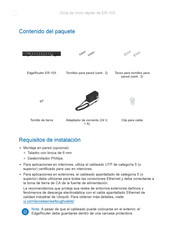 Ubiquiti EdgeRouter ER-10X Guia De Inicio Rapido