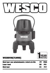 Wesco WS8911K Manual Del Usuario