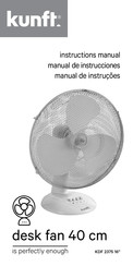 Kunft KDF 2375 16 Manual De Instrucciones