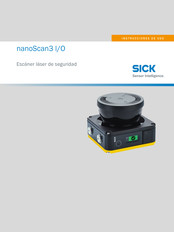 SICK nanoScan3 I/O Instrucciones De Uso