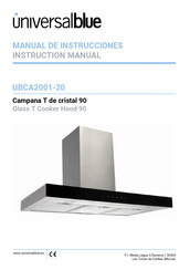 universalblue UBCA2001-20 Manual De Instrucciones