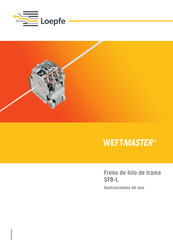 Loepfe WEFTMASTER SFB-L Instrucciones De Uso