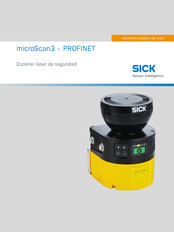 Sick microScan3 - PROFINET Instrucciones De Uso