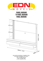 EDN MÓVEIS Murano Instrucciones De Montaje