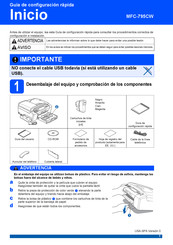 Brother MFC-795CW Guía De Configuración Rápida