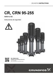 Grundfos CR 215 Instrucciones De Seguridad