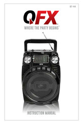 QFX BT-44 Manual De Instrucciones