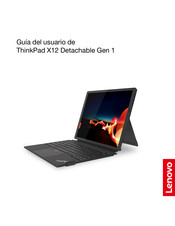 Lenovo ThinkPad X12 Detachable Gen 1 Guia Del Usuario