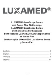 LUXAMED LuxaScope Sonus Manual De Instrucciones