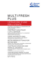 Bonnet Neve MULTIFRESH PLUS Instrucciones De Uso Para El Usuario