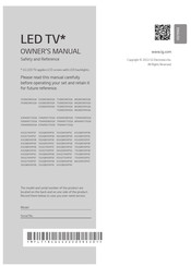 LG 60UQ8000PSB Manual De Usuario