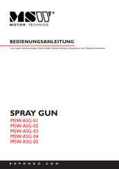 MSW Motor Technics MSW-ASG-03 Manual De Instrucciones