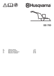 Husqvarna BB 700 Manual De Usuario