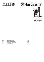 Husqvarna DC 6000 Manual De Usuario