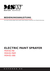 MSW Motor Technics EX10061524 Manual De Instrucciones