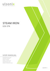 ulsonix USX-ST4 Manual De Instrucciones