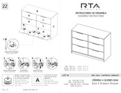 RTA KAIA CRB5057 Instrucciones De Ensamble