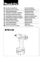 Makita BTD120 Manual De Instrucciones