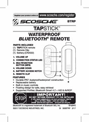 Scosche TAPSTICK BTRP Manual Del Usuario