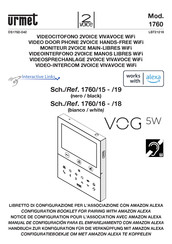 Urmet VOG 5W 1760/16 Manual De Instrucciones