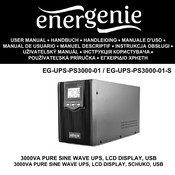 Energenie EG-UPS-PS3000-01-S Manual De Usuario