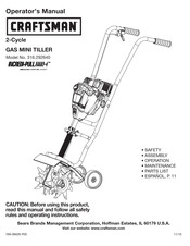 Craftsman 316.292640 Manual Del Operador