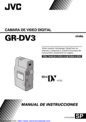 JVC GR-DV3 Manual De Instrucciones