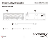 HyperX Alloy Origins 65 Guia De Inicio Rapido