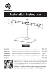 HUANUO HNCM8 Instrucciones De Instalación