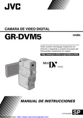 JVC GR-DVM5 Manual De Instrucciones