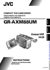 JVC GR-AXM88UM Manual De Instrucciones