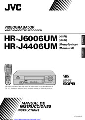 JVC HR-J4406UM Manual De Instrucciones